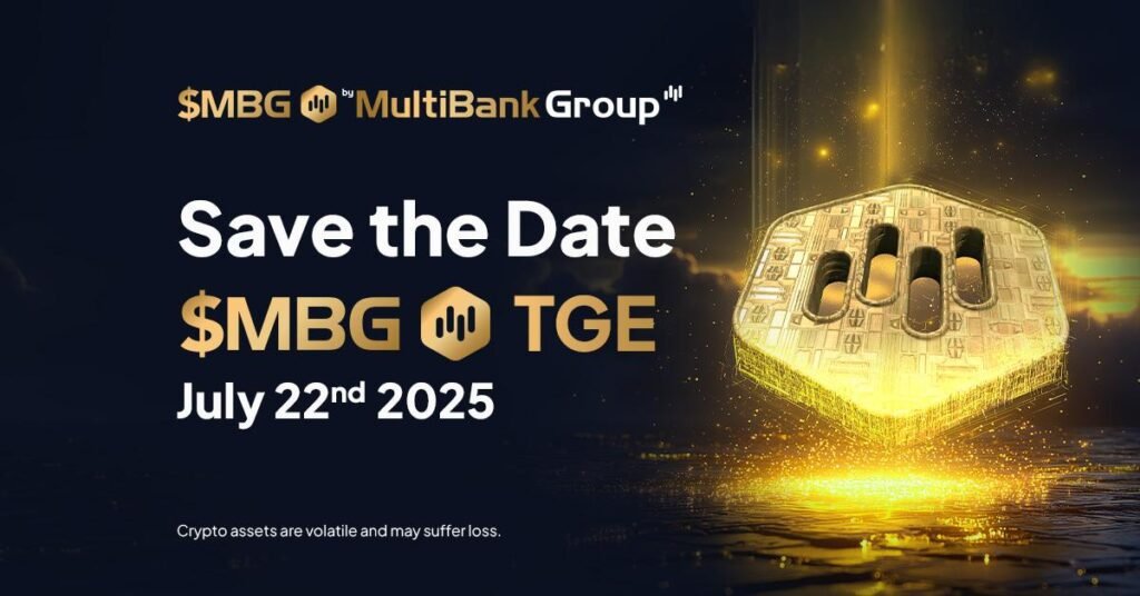 Multibank group will check the $ mbg token tge set