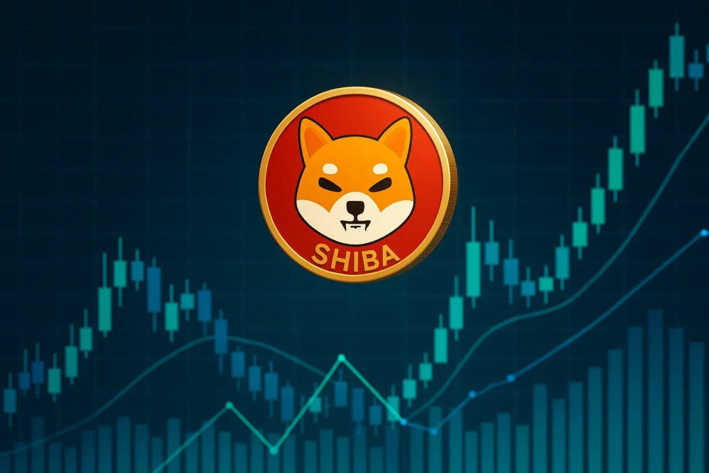 20250824 0908 SHIBA Token on Charts simple compose 01k3ded68qegpr4dze99dm4a8n