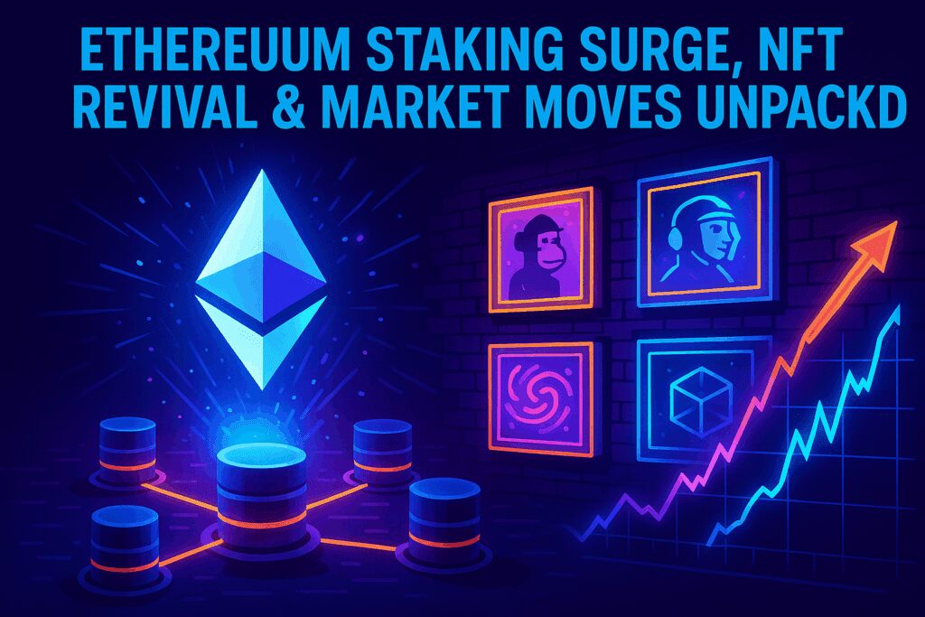 Ethereum Staking Surge, NFT Revival & Market Moves Unpacked