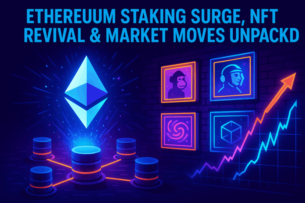 Ethereum Staking Surge, NFT Revival & Market Moves Unpacked