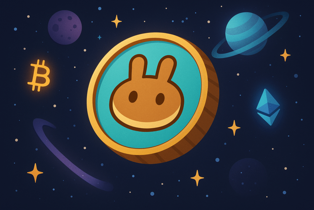 20250913 1421 Floating Crypto Cake simple compose 01k51g8t55e86rfe2xzpwe405b 1