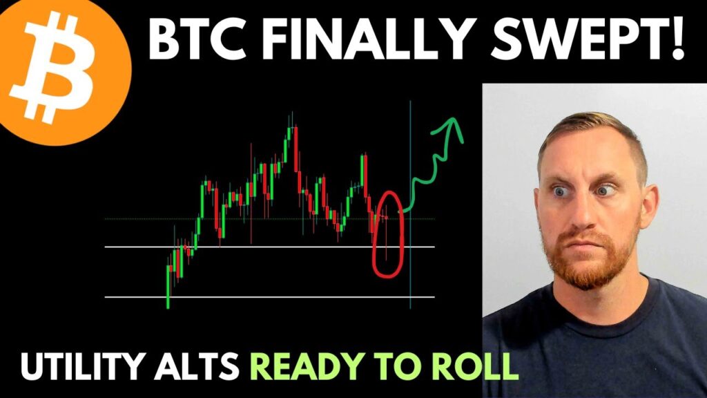 BITCOIN FINALLY SWEEPS LOWS as Utility Altcoins are Ready to
