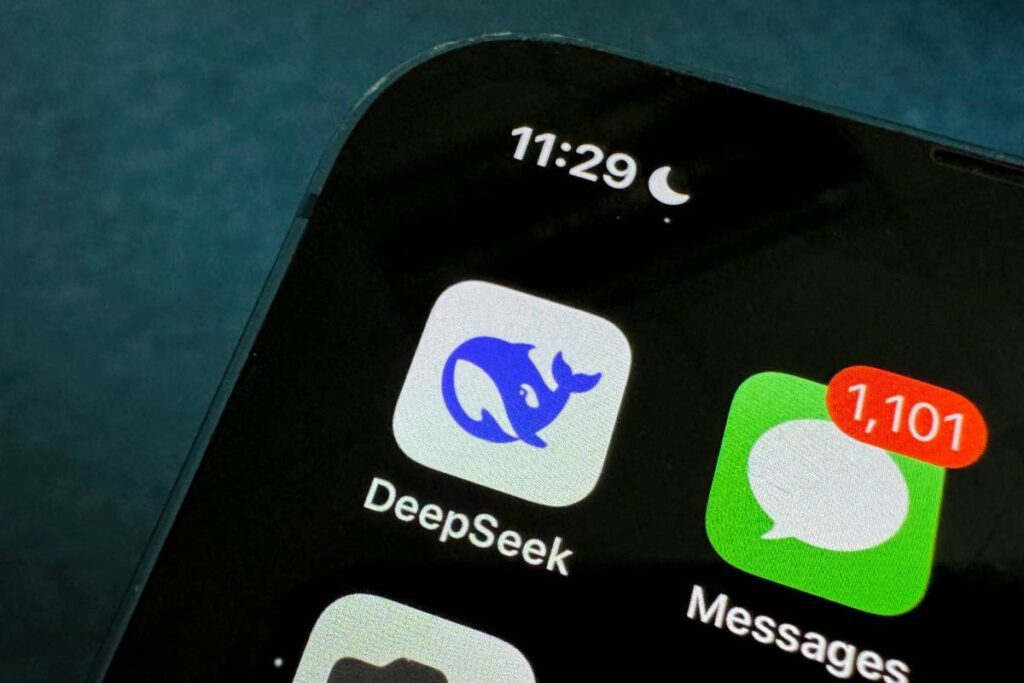 DeepSeek: Everything you need to know about the AI chatbot app DeepSeek app icon on mobile phone