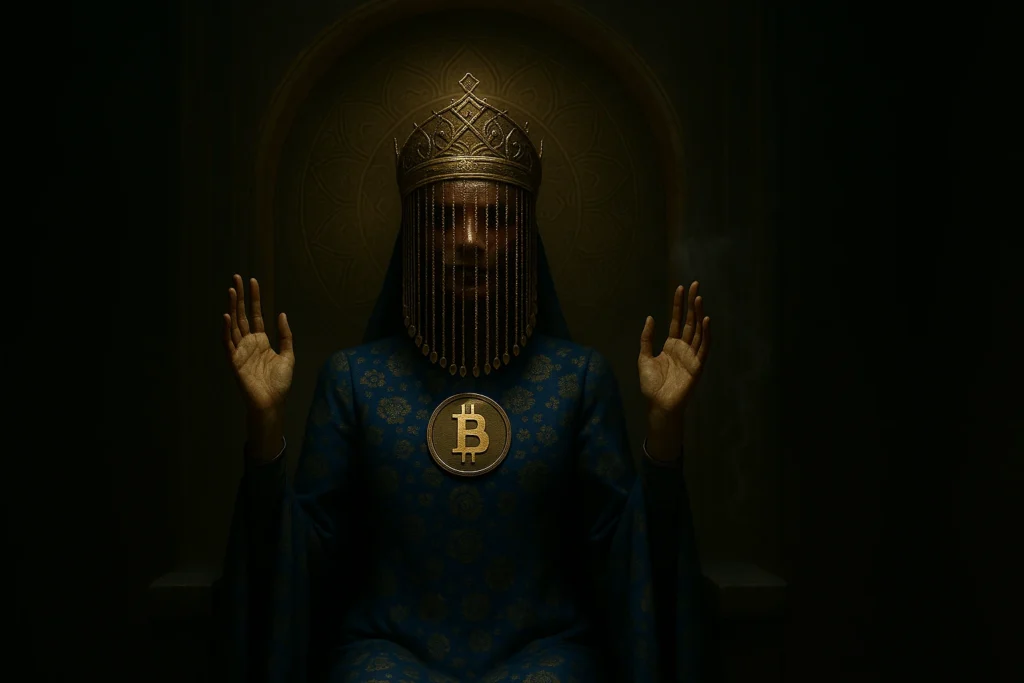 20251001 0830 Regal Bitcoin Emblem remix 01k6f7aqfzfksafdtmz5hzbqt2