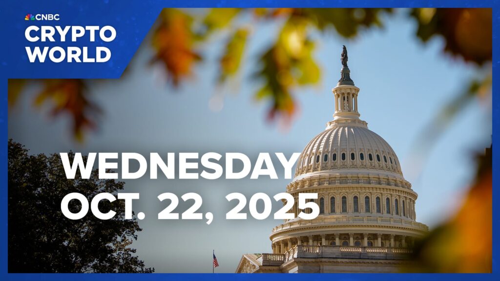 Crypto execs meet with senators to push forward market structure legislation: CNBC Crypto World Crypto execs meet with senators to push forward market structure legislation: CNBC Crypto World