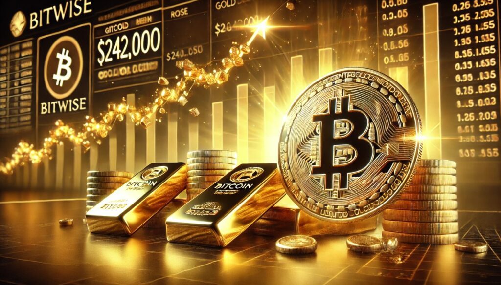 Impact of gold rotation: Bitwise warns that Bitcoin could soar to $242,000 Impact of gold rotation Bitwise warns that Bitcoin could soar