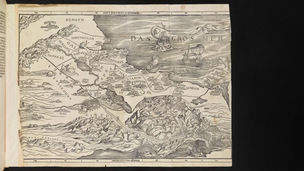 A backwards Bible map that changed the world A backwards Bible map that changed the world