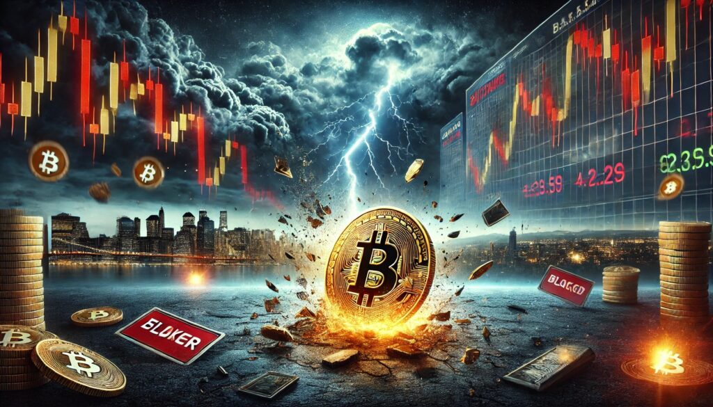 Will Bitcoin suffer a 40 crash from its all time high