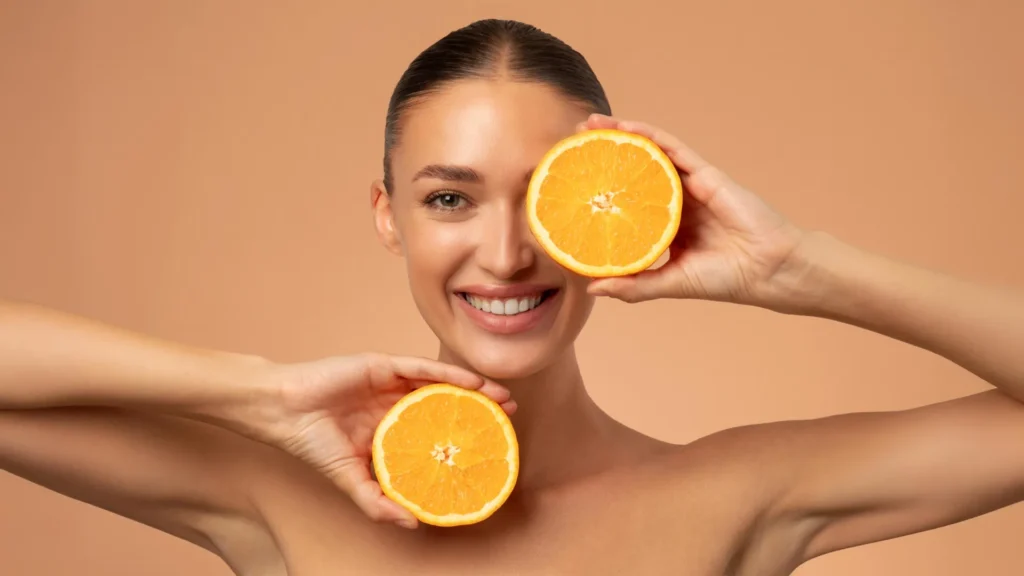 Eating more vitamin C can physically change your skin