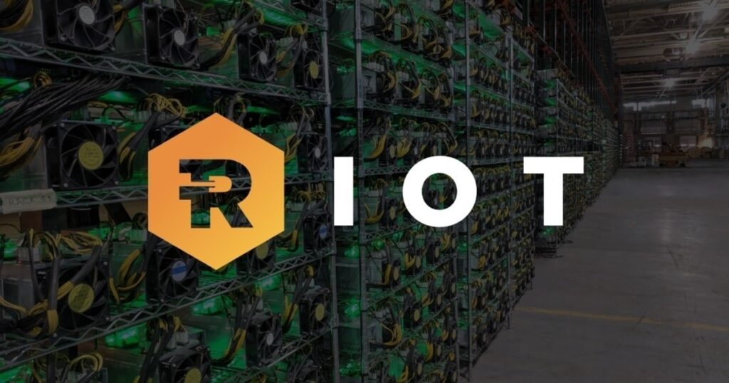 Riot Platforms Reports November 2025 Bitcoin Production Decline