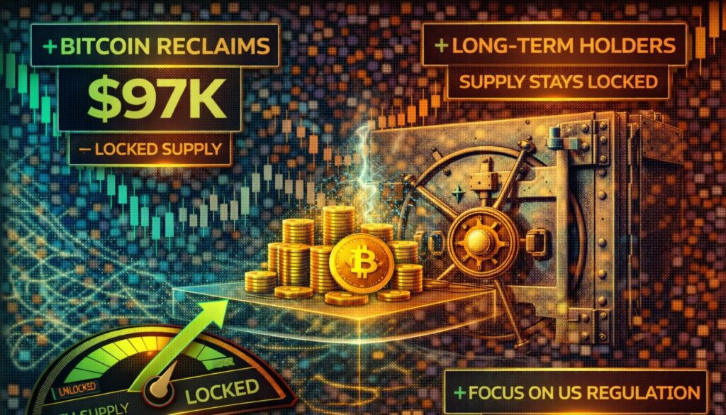 Bitcoin recovers ,000 as long-term holder supply continues to stagnate