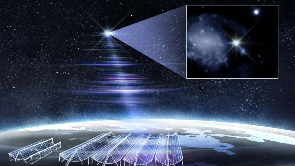 Astronomers just found the source of the brightest fast radio burst ever Astronomers just found the source of the brightest fast radio burst ever