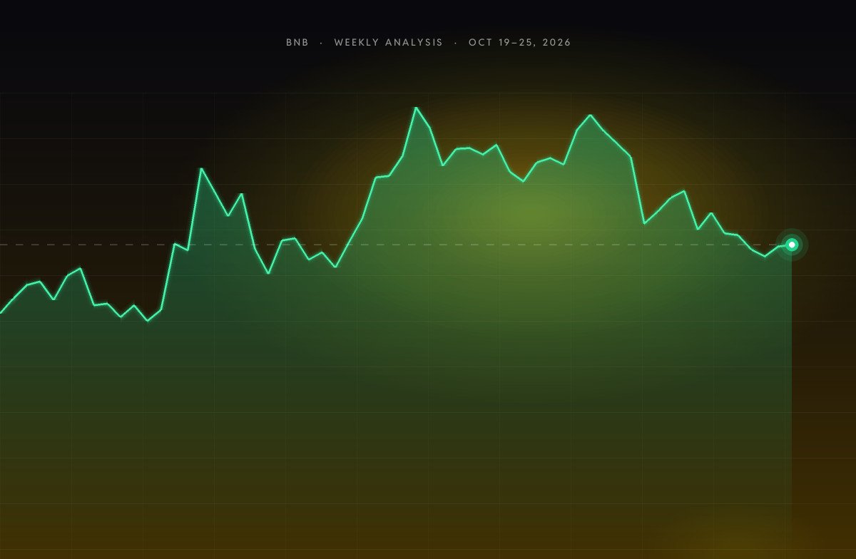 BNB (BNB) Price Analysis: Weekly Outlook for Oct 19–25, 2026