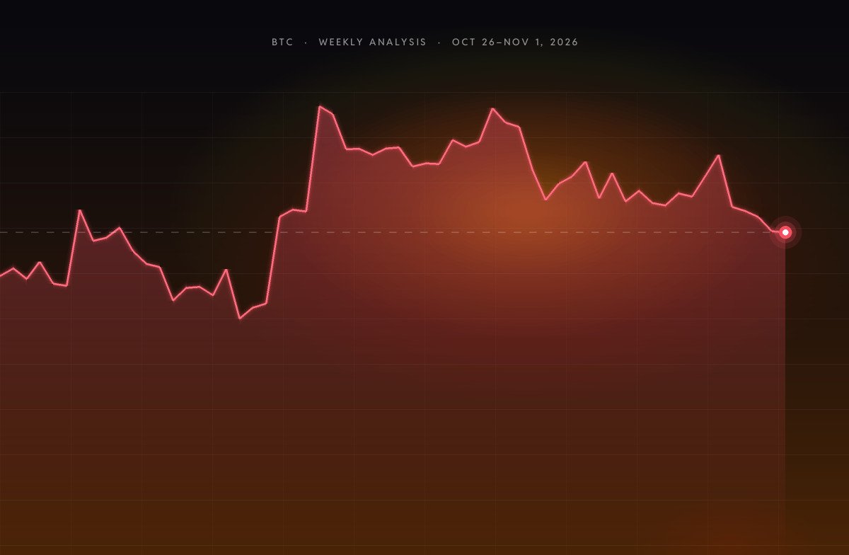 Bitcoin (BTC) Price Analysis: Weekly Outlook for Oct 26–Nov 1, 2026