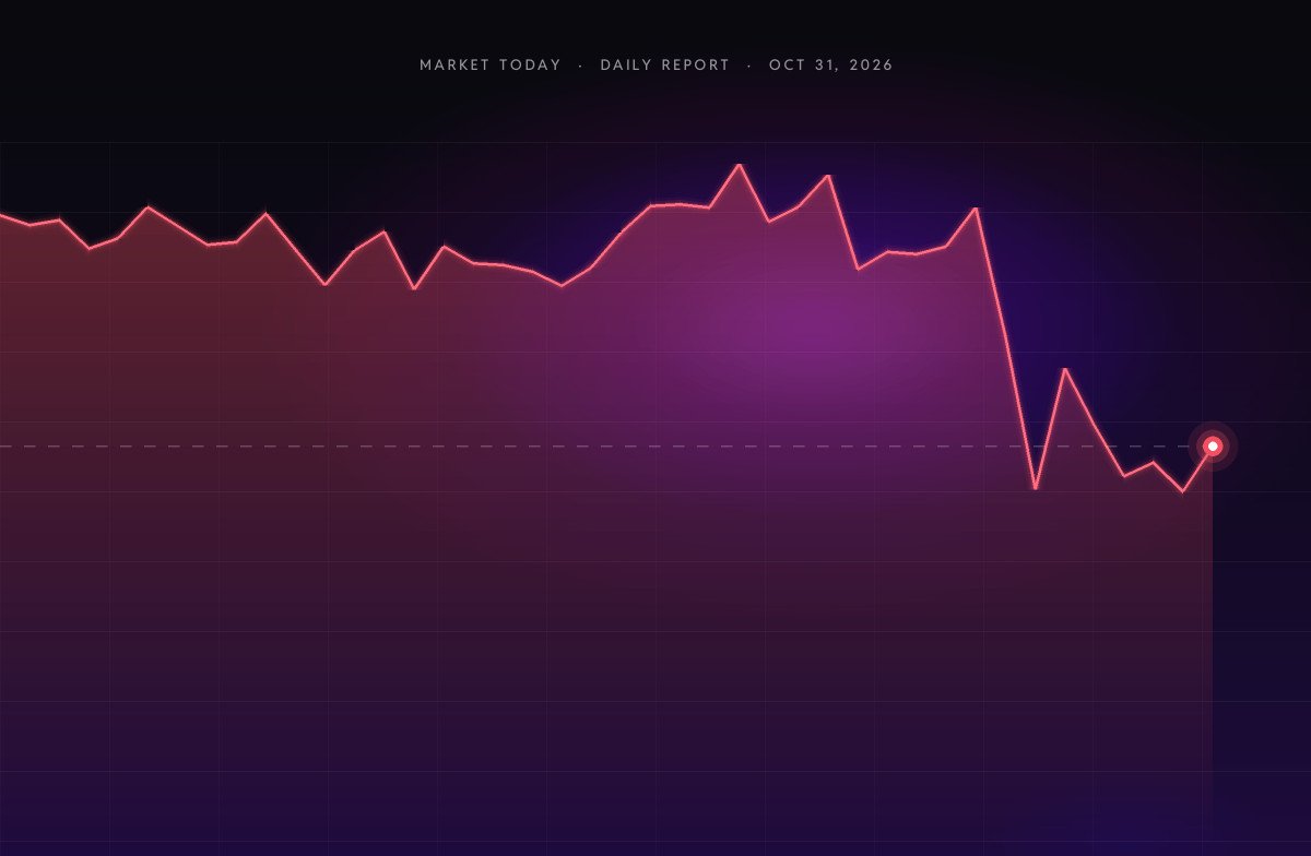 Crypto Market Today (Oct 31, 2026): Bitcoin Slips to $77.2K as Market Slides